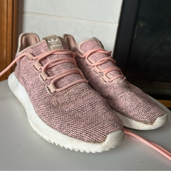 Adidas Tubular Shadow Pink Running Shoes - Picture 5 of 7